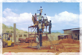 utilizzo dei casseri geotube in Tanzania